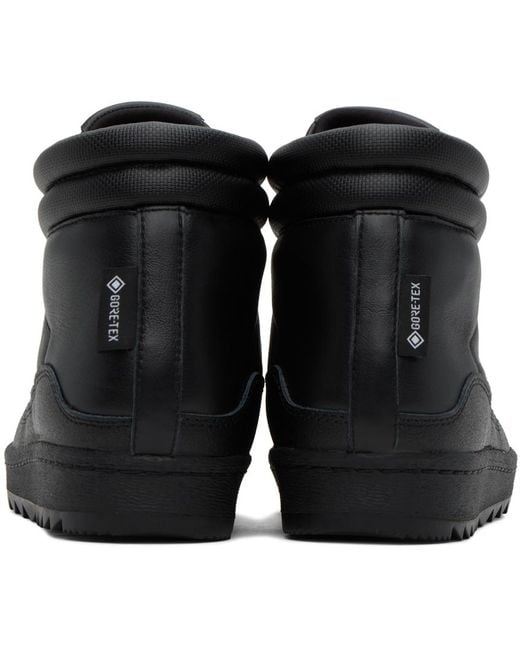 Adidas Originals Black Superstar Gore-tex Winter Boots for men