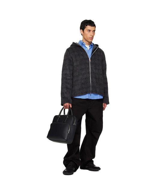 Boss Black Emed Logo Document Briefcase for men
