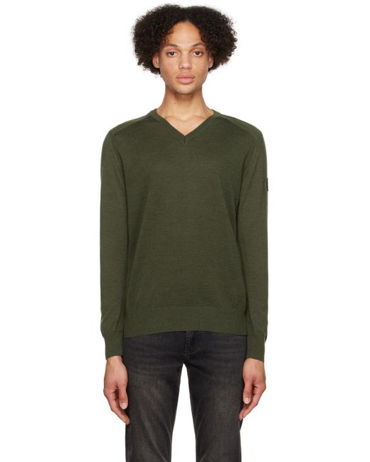 Canada Goose Black Khaki Mcleod Sweater for men