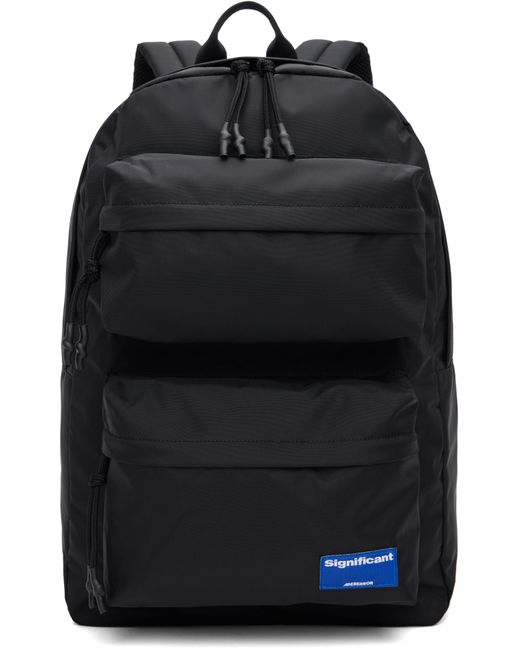 Adererror ブラック Significant Tag 03 バックパック Black