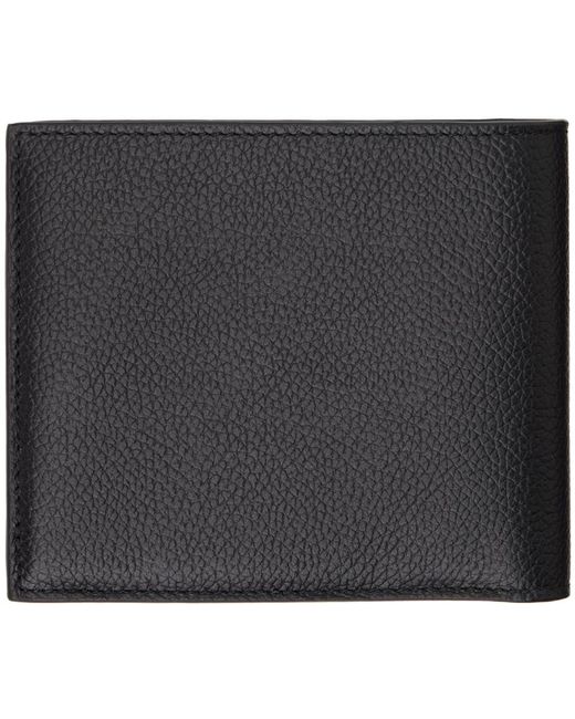 Balenciaga Black Square Folded Wallet for men