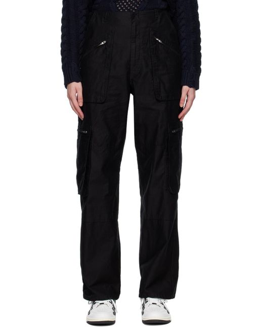 Amiri Cargo Pocket Trousers in Black | Lyst Canada