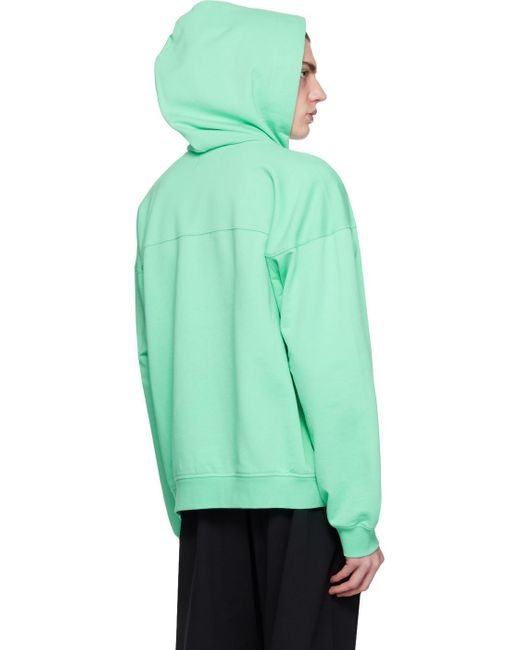 Pull à capuche fresh vert Vivienne Westwood pour homme en coloris Green