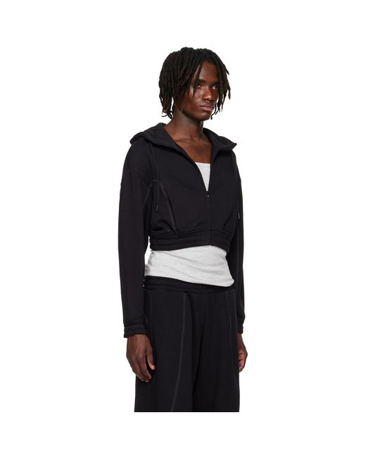 On Shoes Black Fka Twigs Editi Club Cropped Hoodie for men