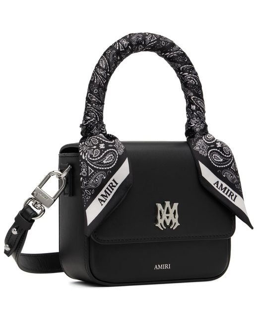 Amiri Black Micro Ma Bag
