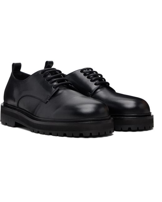 Studio Nicholson Black Jackson Derbys for men