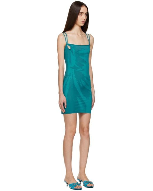 Ioannes Black Teardrop Minidress