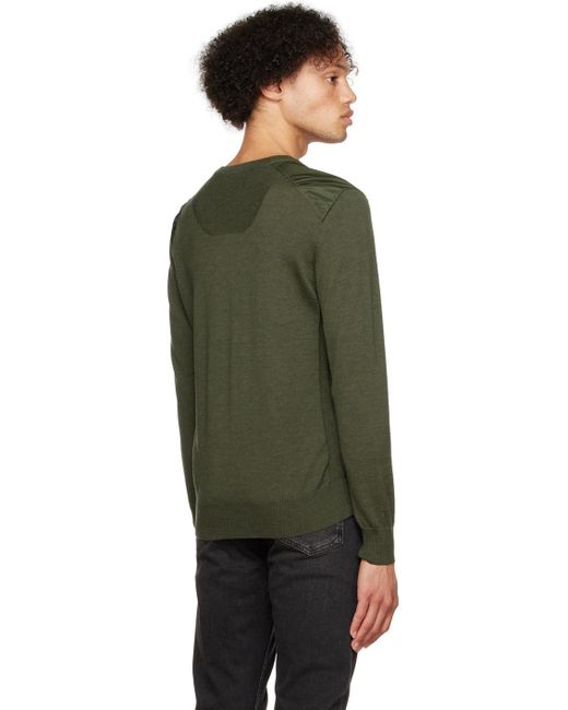 Canada Goose Black Khaki Mcleod Sweater for men