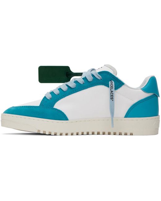 Off-White c/o Virgil Abloh Blue Off- & White 5.0 Sneakers for men