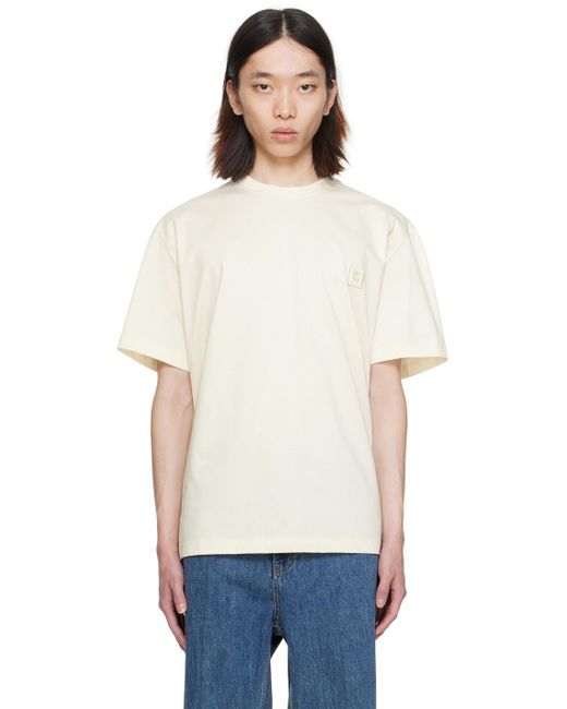 Wooyoungmi Off-white Graphic T-shirt for men