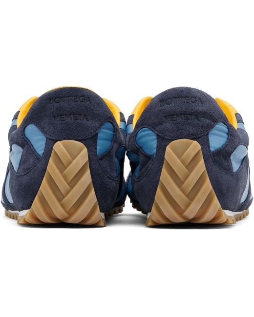Bottega Veneta Blue Orbit Flash Sneakers for men