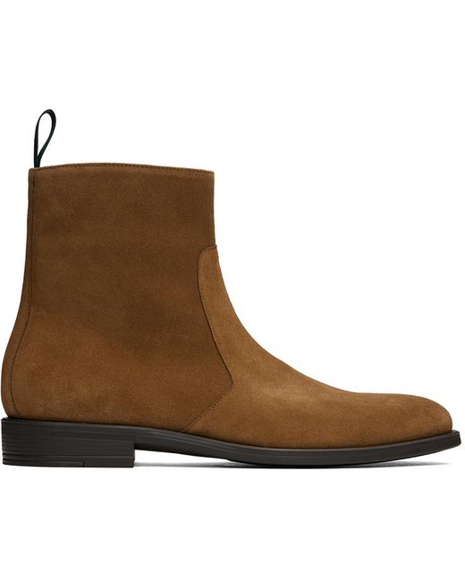 Paul Smith Brown Tan Fintry Boots for men