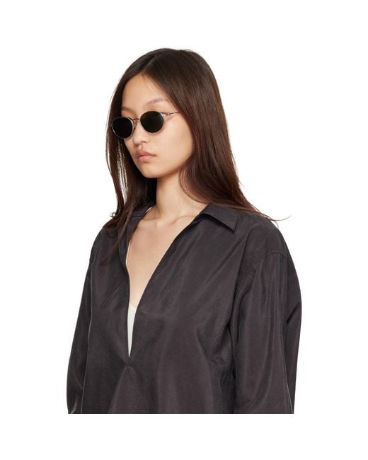 THISTLES Gray 'The Cruz' Sunglasses