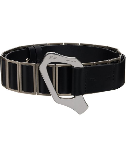 HELIOT EMIL Black Eno Belt for men
