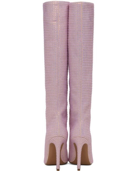 Paris Texas Pink Holly Stiletto Boots
