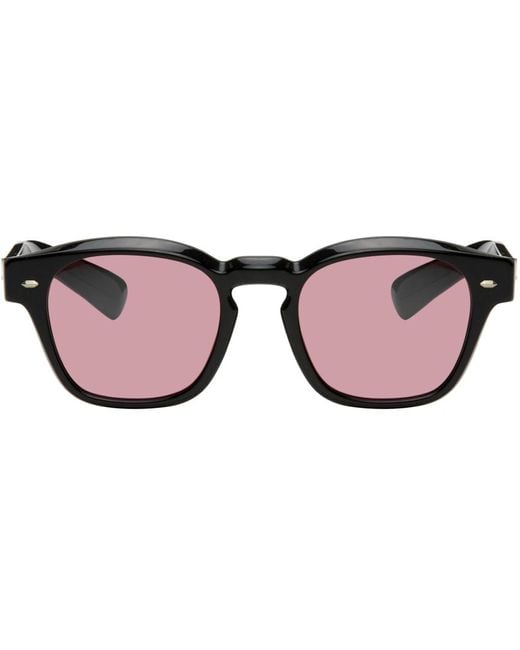 Oliver Peoples Black Maysen Sunglasses for men