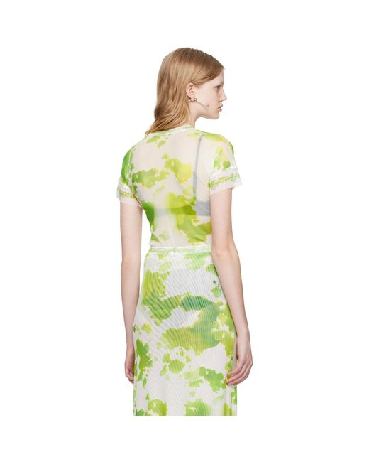 OTTOLINGER Multicolor Ssense Exclusive Green T-shirt
