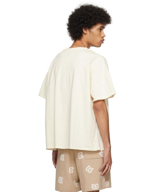 Rhude Multicolor Off-white Reverse T-shirt for men