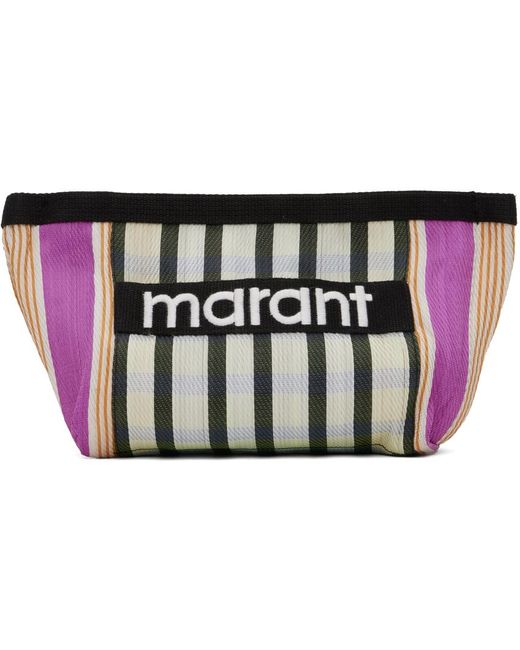 Isabel Marant Black Pink Powden Pouch