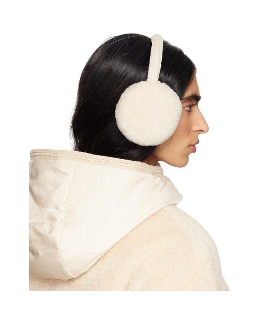 Moncler Natural Off- Teddy Ear Muffs