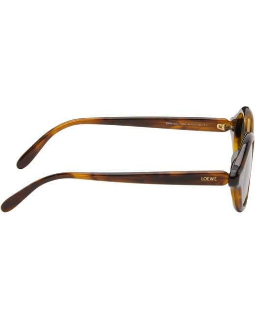 Loewe Black Epsilon Slim Sunglasses for men