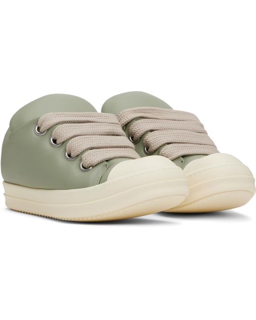 Rick Owens Black Hollywood Jumbolace Sneakers for men