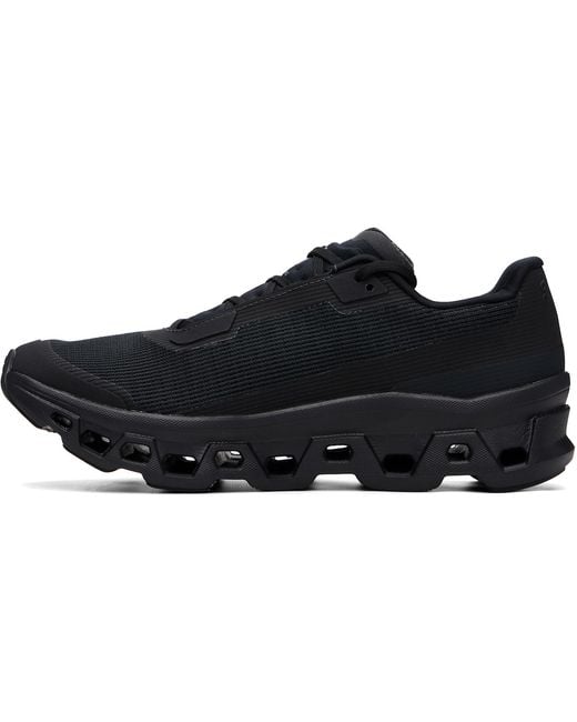 On Shoes Black Clounmster Void Sneakers for men
