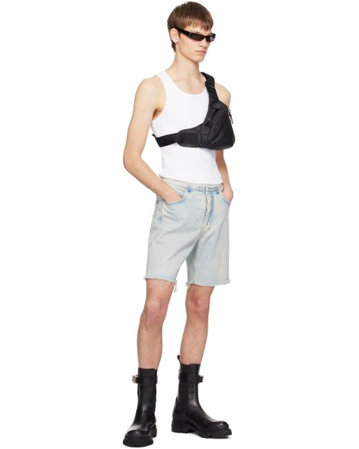 Débardeur ajusté blanc Givenchy pour homme en coloris Black