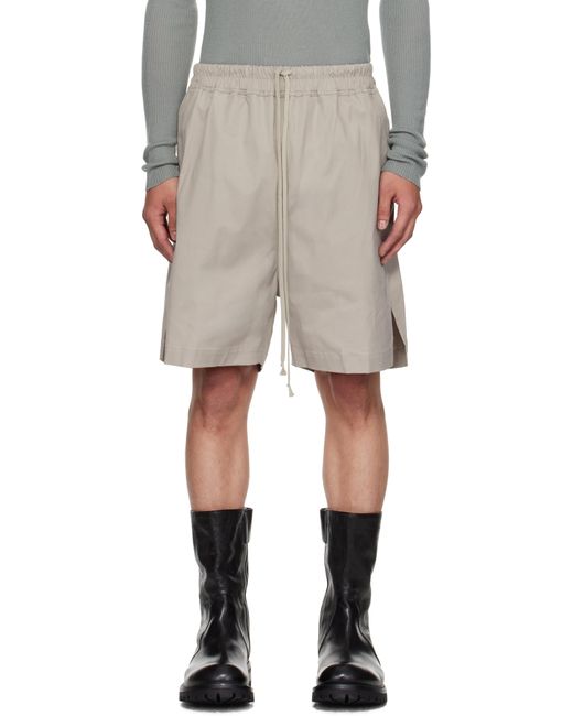 Rick Owens Black Off- Concordians Boxer Shorts for men