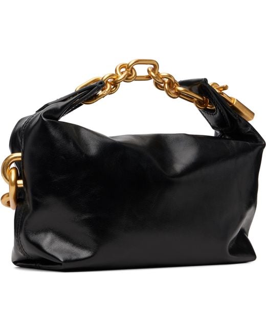 Balmain Black Mini Sync Bag