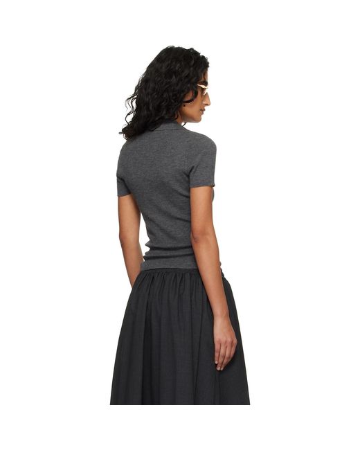 Max Mara Black Albero Polo