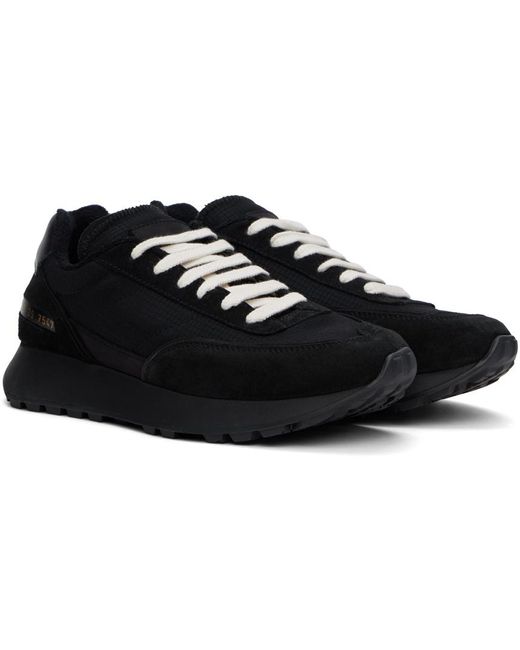 Common Projects Black Track Classic Sneakers for men