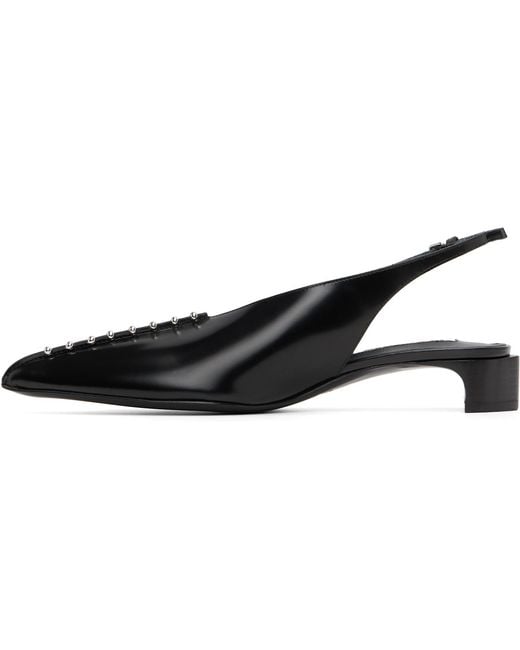 Jil Sander Black Pump Heels