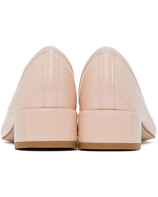 Repetto Black Pink Camille Heels
