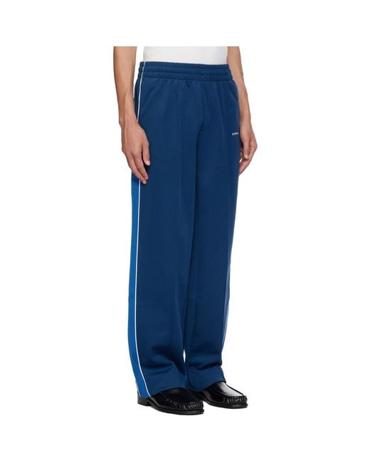 Casablanca Blue Cyber Track Pants for men