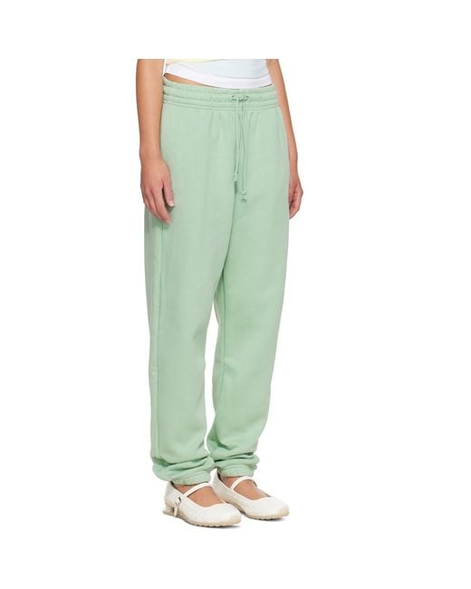 Nike Green Sportswear Pheonix Fleece High-Waisted Oversized Sweatpants