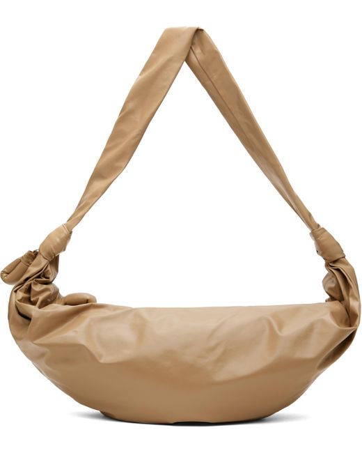 Lemaire ベージュ ラージ Soft Croissant バッグ Natural