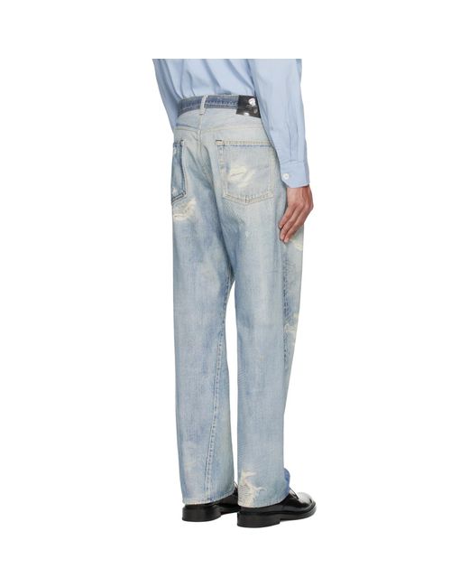 Our Legacy Blue Third Cut Jeans for men
