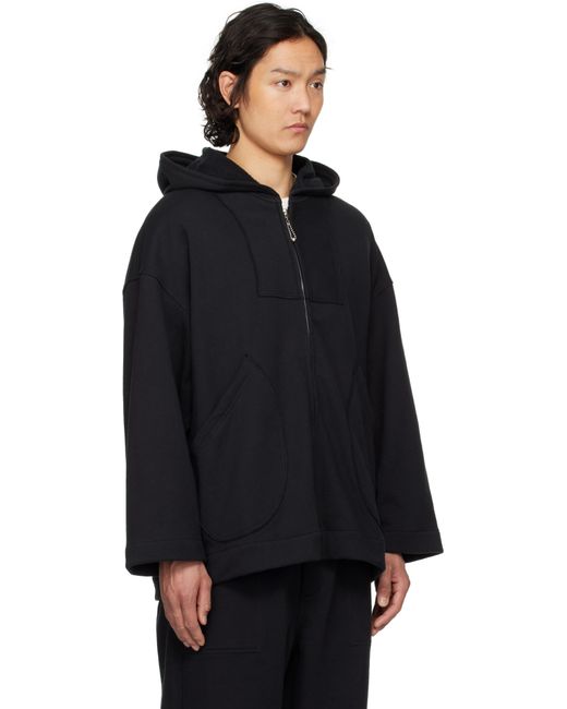 Pull À Capuche Noir Bode pour homme en coloris Black