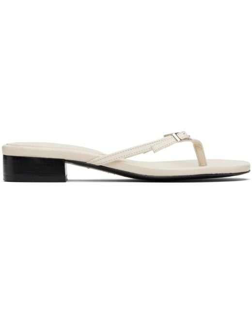 Paloma Wool Black Mica Sandals