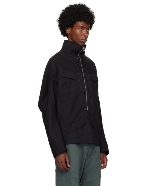 Kiko Kostadinov Jacklight Jacket in Black for Men | Lyst Kiko Kostadinov Jacklight Jacket in Black for Men | Lyst
