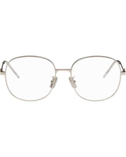 Givenchy Black Gv Speed Round Metal Glasses