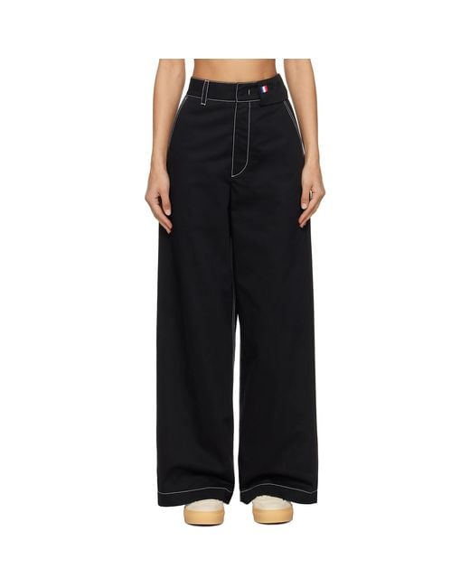 Moncler Genius Black Moncler X Palm Angels Contrast Trousers