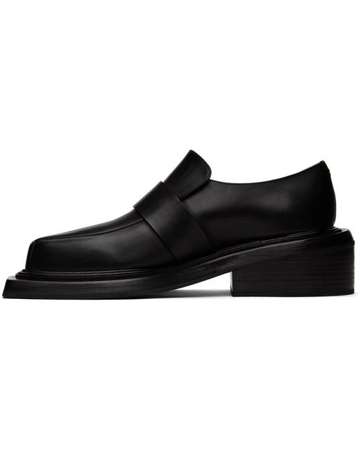 Marsèll Black Cassettino Loafers for men