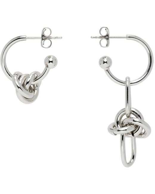 Justine Clenquet White Daria Earrings