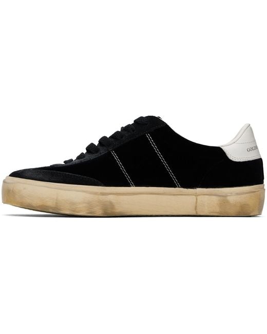 Golden Goose Deluxe Brand Black Soul Star Sneakers for men