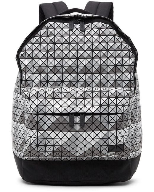 Bao Bao Issey Miyake Cotton Grey Daypack Backpack in Grey for Men ...