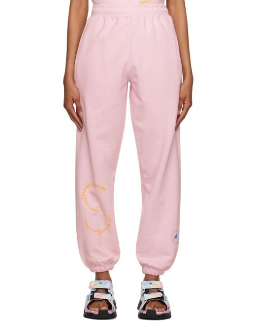 Adidas By Stella McCartney Pink Sportswear Lounge Pants