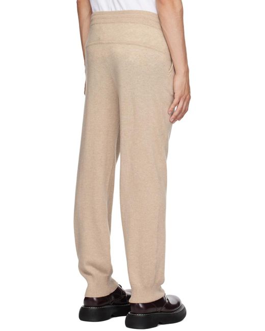 Lisa Yang Natural Beaumont Sweatpants for men