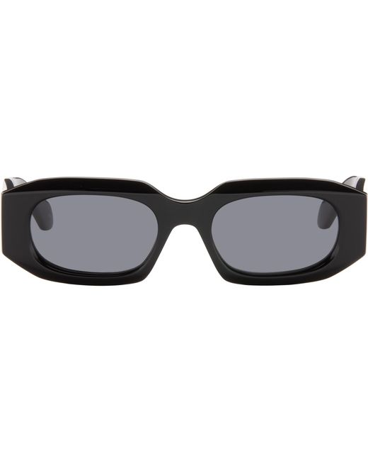 Alaïa Black Rectangular Sunglasses
